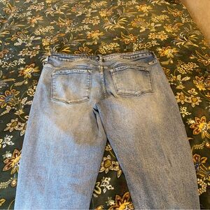 KanCan Blue Skinny Jeans with Distressed Details
